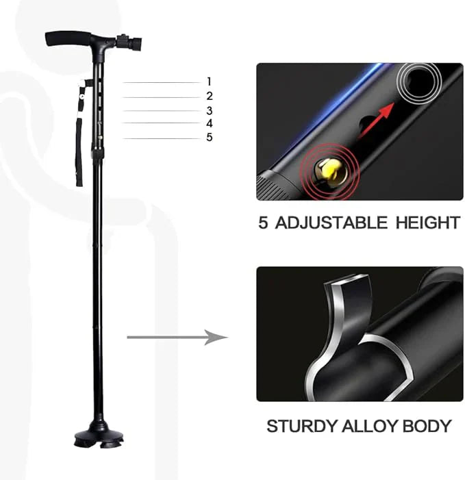 Magic Cane With Led Lights - NOVA MART